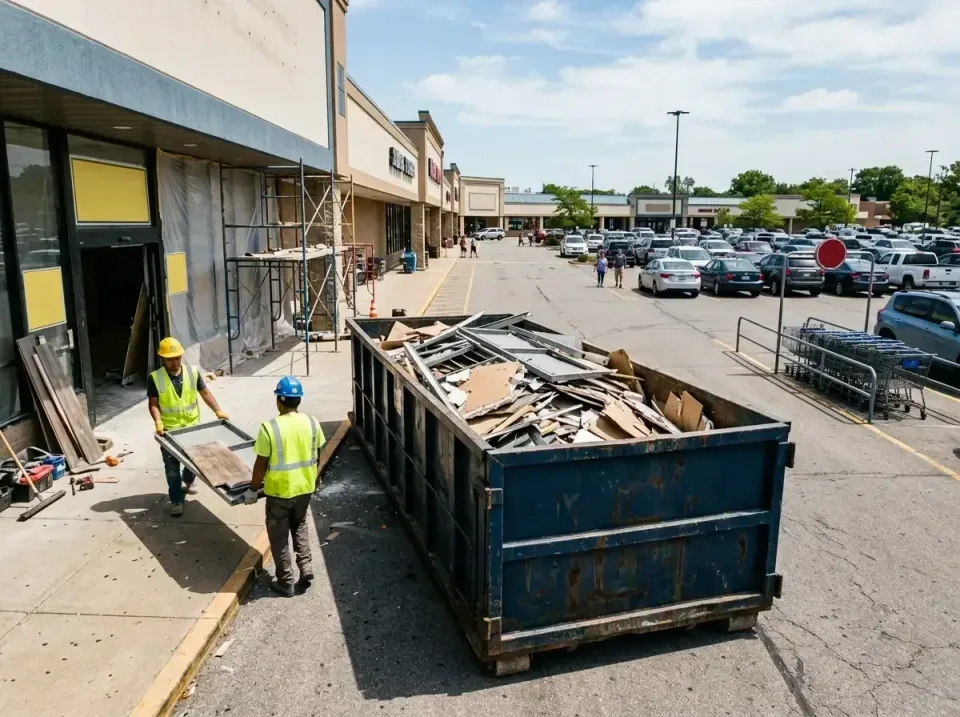 retail-store-renovation-debris-003 — frequently asked questions, Roll-off Dumpster Rentals in Indian River Estates, FL